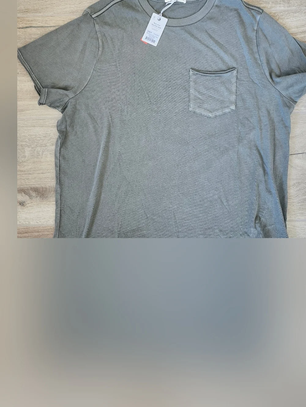 Marine Layer Boyfriend Crew Tee Bundle Of 3 Black, White, Dusty Olive M - Picture 8 of 16